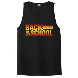 Back To School Parody Logo PosiCharge Competitor Tank