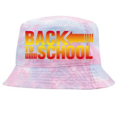 Back To School Parody Logo Tie-Dyed Bucket Hat