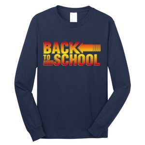 Back To School Parody Logo Long Sleeve Shirt