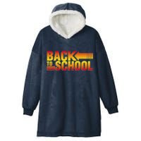 Back To School Parody Logo Hooded Wearable Blanket