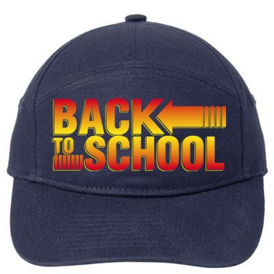 Back To School Parody Logo 7-Panel Snapback Hat