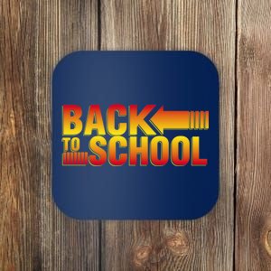 Back To School Parody Logo Coaster