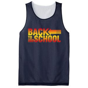 Back To School Parody Logo Mesh Reversible Basketball Jersey Tank