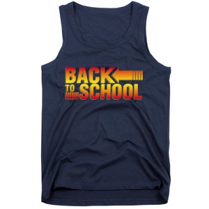 Back To School Parody Logo Tank Top