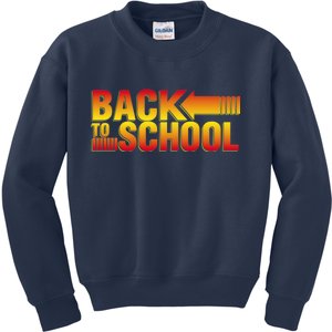 Back To School Parody Logo Kids Sweatshirt