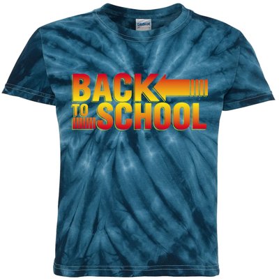 Back To School Parody Logo Kids Tie-Dye T-Shirt