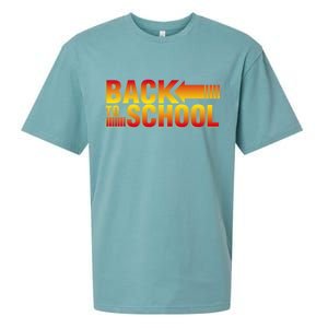 Back To School Parody Logo Sueded Cloud Jersey T-Shirt