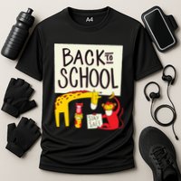 Back To School Stay Safe Animal Cooling Performance Crew T-Shirt