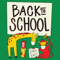 Back To School Stay Safe Animal Sweatshirt