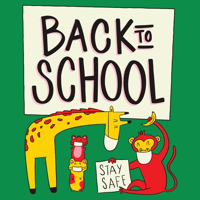 Back To School Stay Safe Animal Sweatshirt