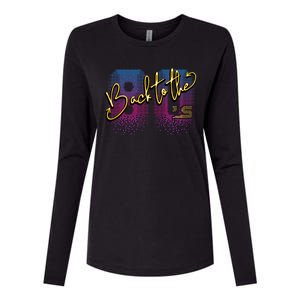 Back To The Eighties  Womens Cotton Relaxed Long Sleeve T-Shirt