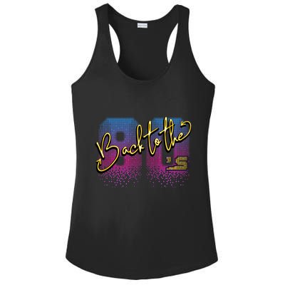 Back To The Eighties  Ladies PosiCharge Competitor Racerback Tank