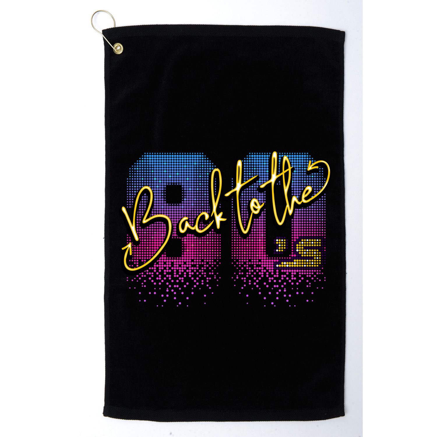 Back To The Eighties  Golf Towel
