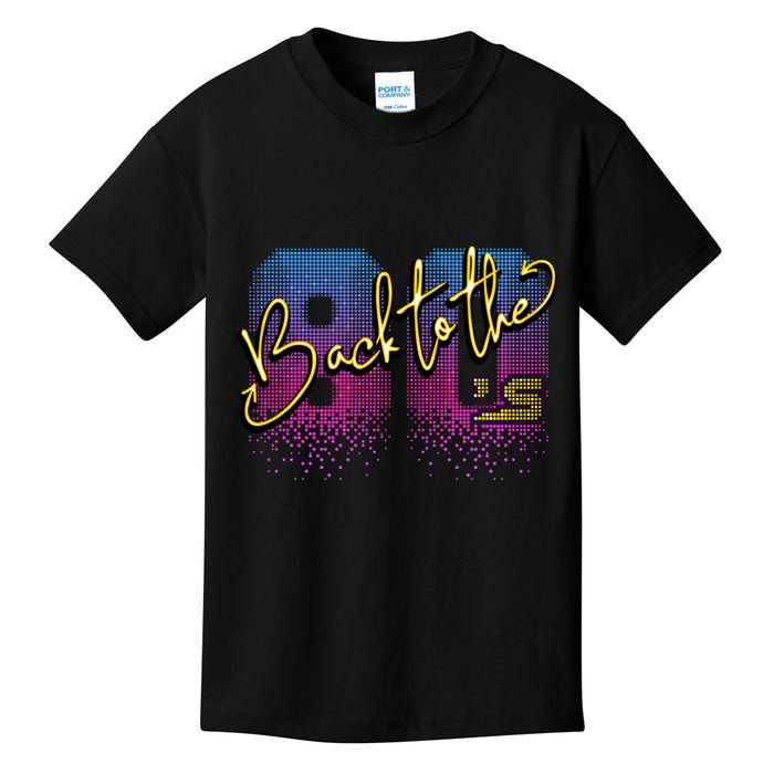Back To The Eighties  Kids T-Shirt