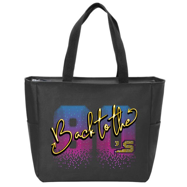 Back To The Eighties  Zip Tote Bag