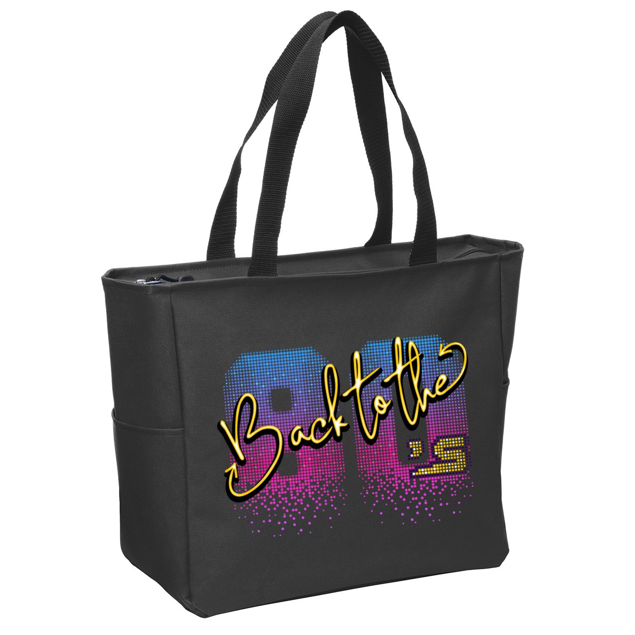 Back To The Eighties  Zip Tote Bag