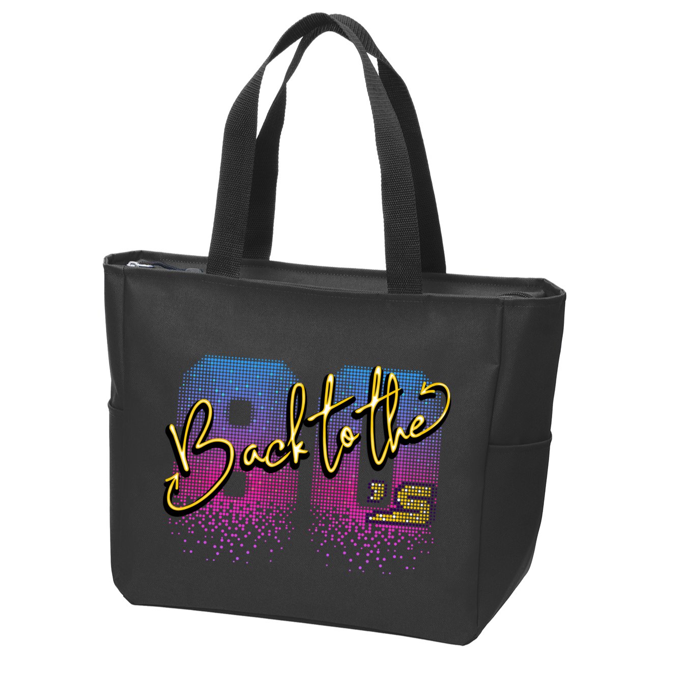 Back To The Eighties  Zip Tote Bag