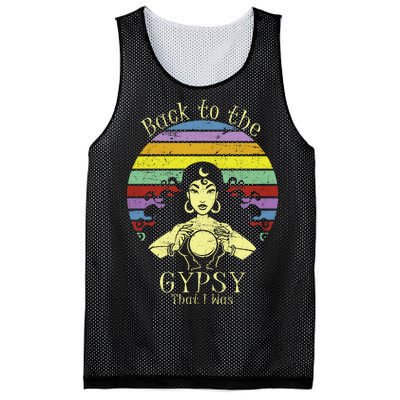 Back To The Gypsy I Was Mesh Reversible Basketball Jersey Tank