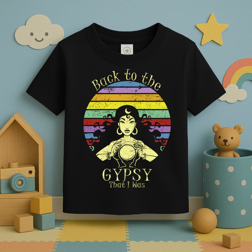 Back To The Gypsy I Was Toddler T-Shirt