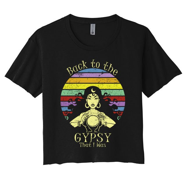 Back To The Gypsy I Was Crop Top