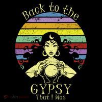 Back To The Gypsy I Was Short Acrylic Beanie