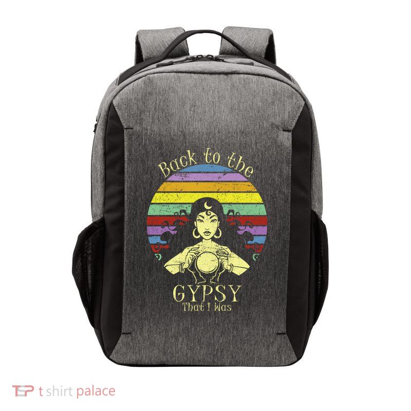 Back To The Gypsy I Was Vector Backpack