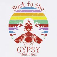 Back To The Gypsy I Was Garment-Dyed Sweatshirt