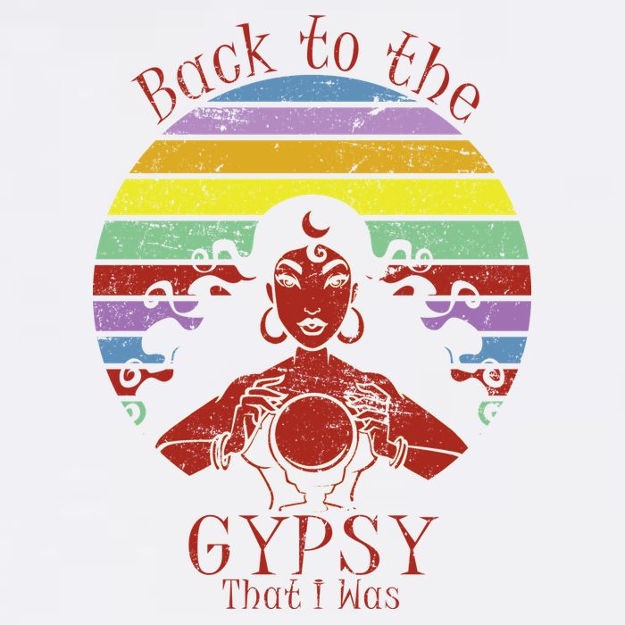 Back To The Gypsy I Was Garment-Dyed Sweatshirt
