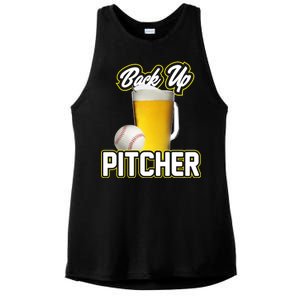 Back Up Pitcher Ladies PosiCharge Tri-Blend Wicking Tank