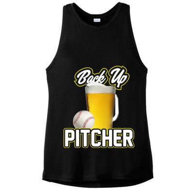 Back Up Pitcher Ladies PosiCharge Tri-Blend Wicking Tank