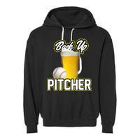 Back Up Pitcher Garment-Dyed Fleece Hoodie