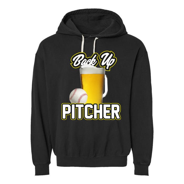 Back Up Pitcher Garment-Dyed Fleece Hoodie