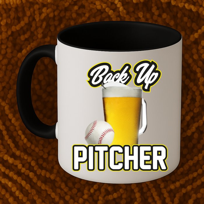 Back Up Pitcher Mug