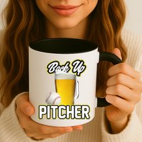 Back Up Pitcher Mug