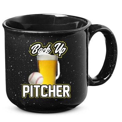 Back Up Pitcher 15oz Campfire Ceramic Mug