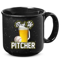 Back Up Pitcher 15oz Campfire Ceramic Mug