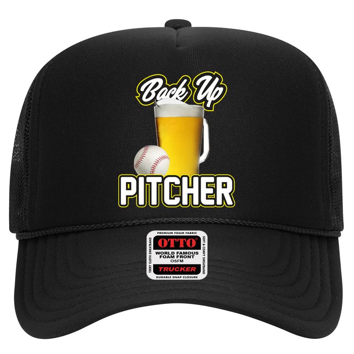 Back Up Pitcher Trucker Hat