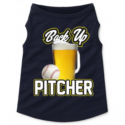 Back Up Pitcher Doggie Tank