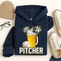 Back Up Pitcher Hoodie