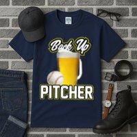 Back Up Pitcher Tall T-Shirt