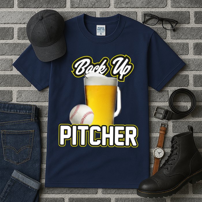 Back Up Pitcher Tall T-Shirt