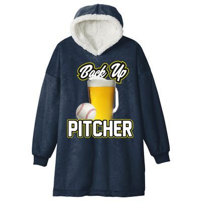 Back Up Pitcher Hooded Wearable Blanket