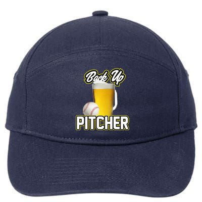 Back Up Pitcher 7-Panel Snapback Hat