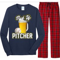 Back Up Pitcher Long Sleeve Pajama Set