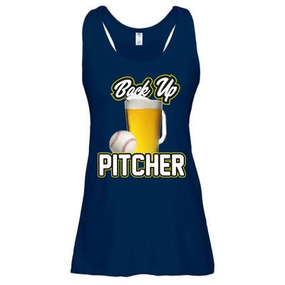 Back Up Pitcher Ladies Essential Flowy Tank