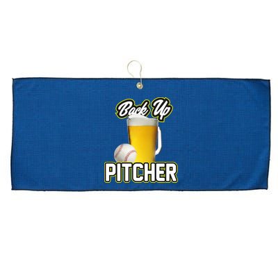 Back Up Pitcher Large Microfiber Waffle Golf Towel