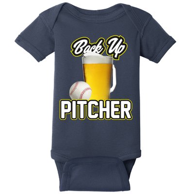 Back Up Pitcher Baby Bodysuit
