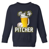 Back Up Pitcher Toddler Sweatshirt