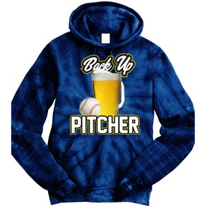 Back Up Pitcher Tie Dye Hoodie