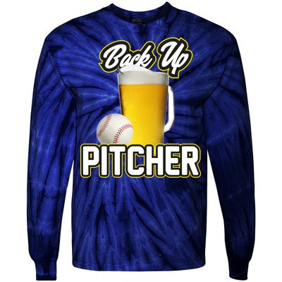 Back Up Pitcher Tie-Dye Long Sleeve Shirt